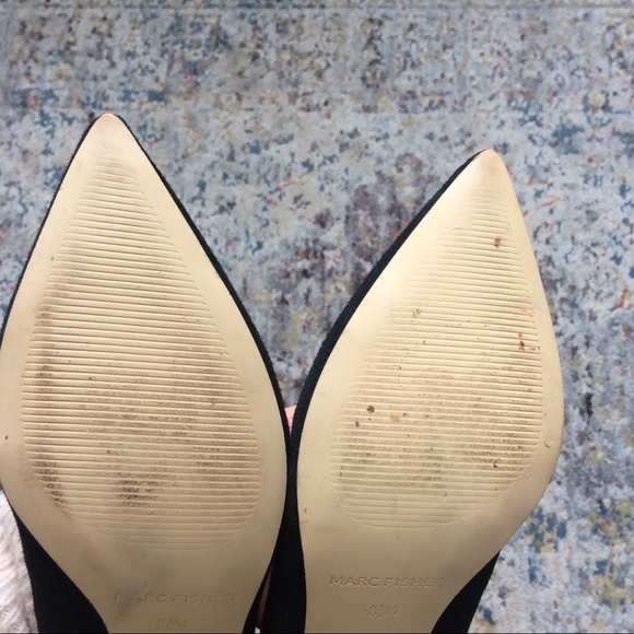 Marc Fisher suede kitten heels - Picture 6 of 9